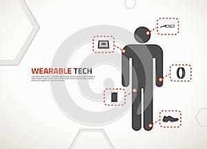 Vector design for wearable technology