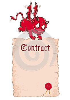 Vector Devil`s contract.