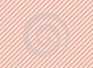 Vector Diagonal Swatch Striped Fabric Background