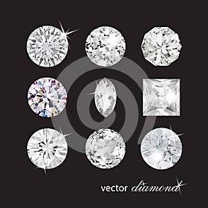 Vector diamonds set