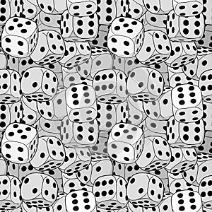 Vector dices pattern