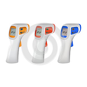 Vector digital thermometer
