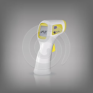 Vector digital thermometer