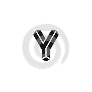 Letter Y digital business Logo