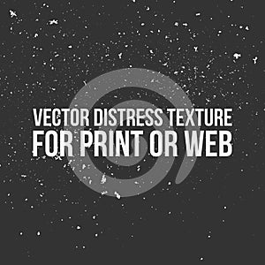 Vector Distress Texture for Print or Web