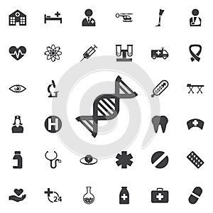 Vector DNA icon