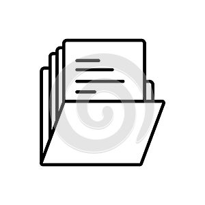 Vector document Icon illustration photo