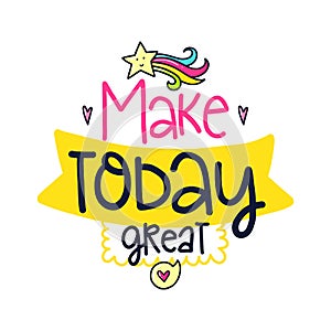 Vector doodle poster