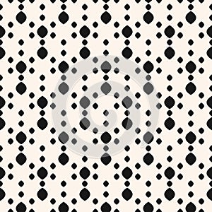 Vector monochrome subtle texture with dots, spots, ovate shapes, mesh, lace. photo