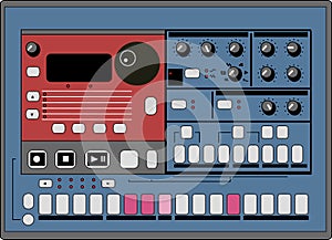 Vector Drum Machine