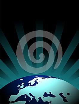 Vector earth illustration