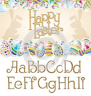 Vector Easter Card