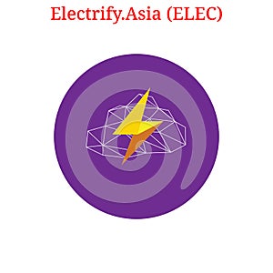 Vector Electrify.Asia ELEC logo