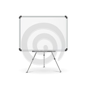 Vector empty whiteboard