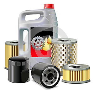 Vector Engine Oil and Filters