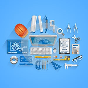 Vector engineer style