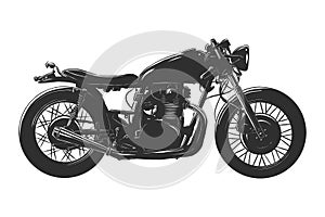 Vector engraved style illustration for posters, decoration
