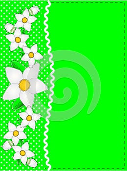 Vector Eps 10 Green Copy Space, Polka Dots, Ric Ra