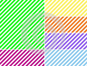 Vector EPS8 Diagonal Striped Background in Six Col photo