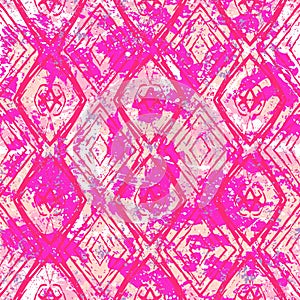 Vector ethnic geometric pattern