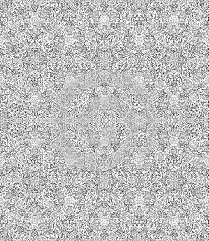 Vector ethnic hand drawn seamless pattern