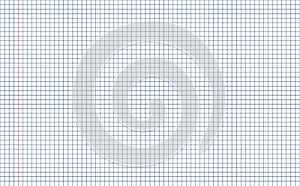 VECTOR. Exercise book for math spread. Vector illustration. Blank exercise book. Cage 0.5 / 0.5 mm. A seamless pattern.