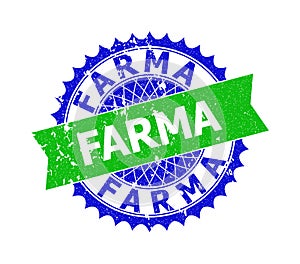 FARMA Bicolor Rosette Unclean Seal photo