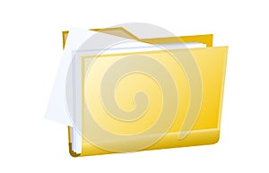 Vector file folder