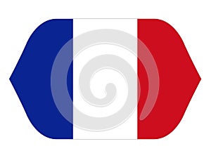 France flag - French Republic