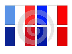 France flag - French Republic