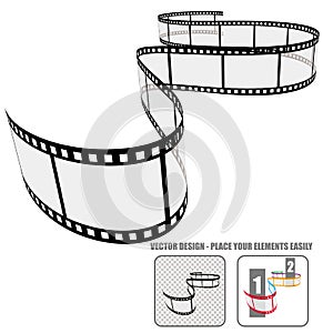 Vector film roll