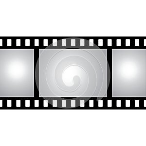 Vector film strip with space for your text or image