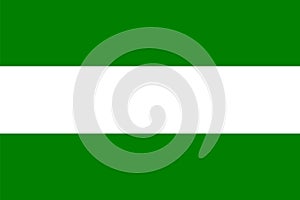 Vector flag of Rotterdam is a city in South Holland, the Netherlands.