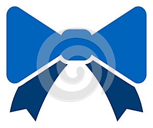 Vector Flat Bow Tie Icon