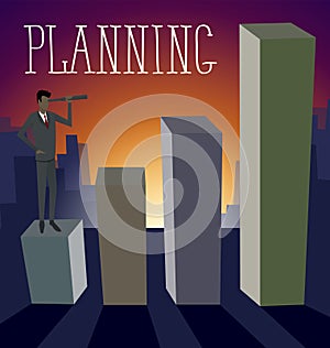 Vector Flat Business Concept