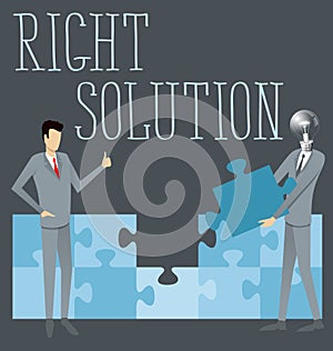 Vector Flat Business Concept