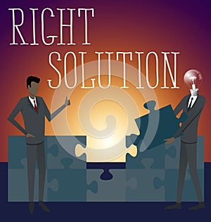 Vector Flat Business Concept