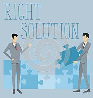 Vector Flat Business Concept