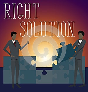 Vector Flat Business Concept