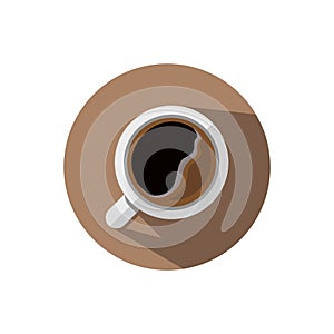 Flat design Coffee