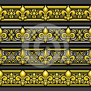 Vector Fleur de Lis Ornament