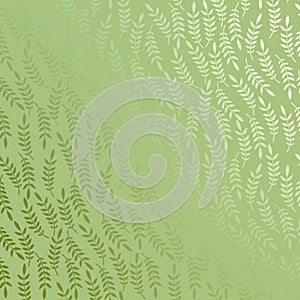 Vector floral background with leafs