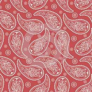 Vector floral seamless pattern background in Arabian style. Arabesque pattern. Eastern ethnic ornament. Elegant texture