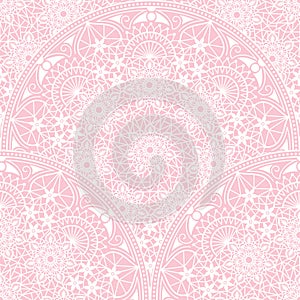 Vector floral seamless pattern element in Arabian style. Arabesque pattern. Eastern ethnic ornament.