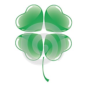 Vector Four Leaf Clover