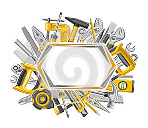 Vector Frame for DIY Tools