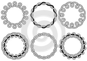 Vector frames with ropes