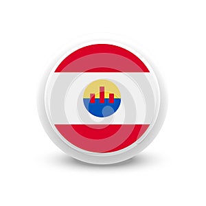 French polynesia Flag Vector