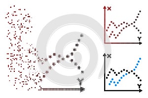 Dispersed Pixel Halftone Functions Plot Icon