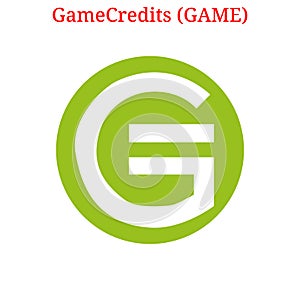 Vector GameCredits GAME logo photo